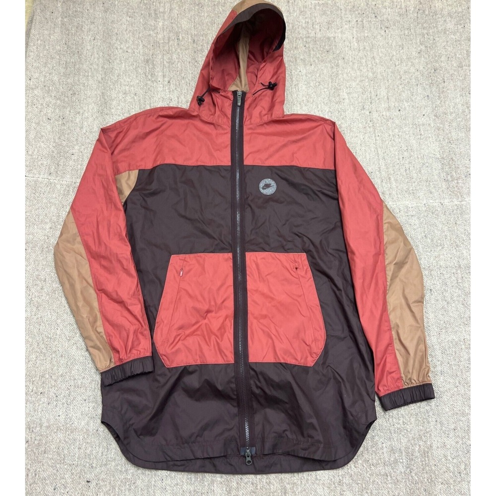Woven Full Zip Windbreaker Jacket Men Medium Pink Nike